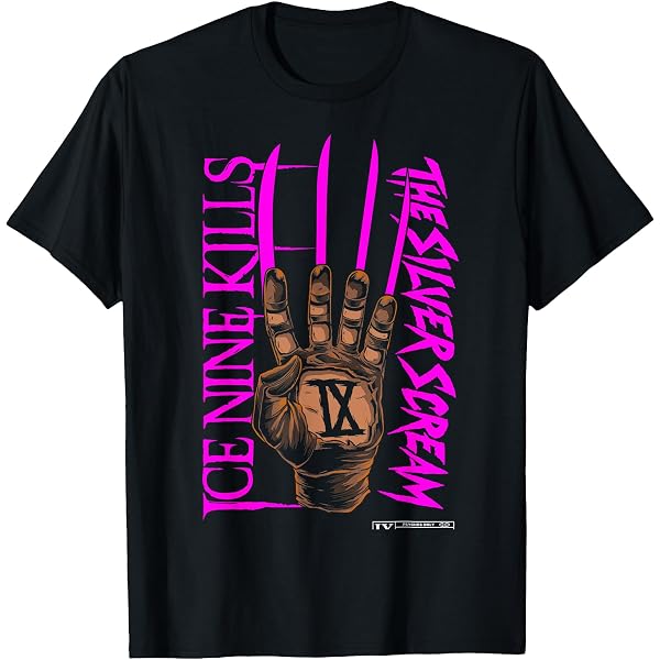Amazon.com: Ice Nine Kills Jason Mask T-Shirt : Clothing, Shoes